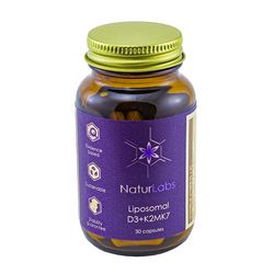 NaturLabs Česká republika Lipozomální Vitamín D3 + K2 30 kapslí