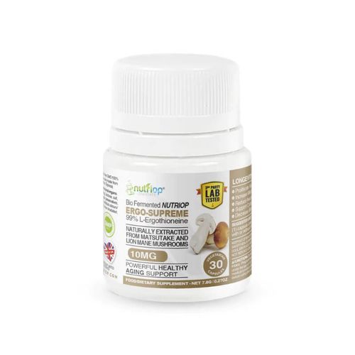 Nutriop - Velká Británie Nutriop® Ergo-Supreme Ergothionein- 30 kapslí