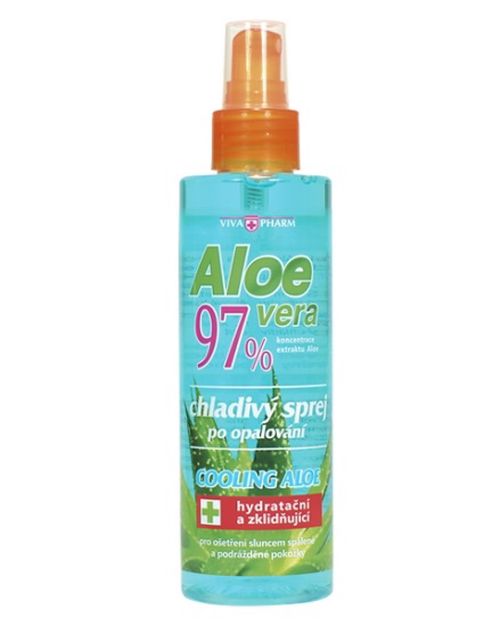 VIVACO Zklidňující sprej Aloe vera 97% VIVAPHARM