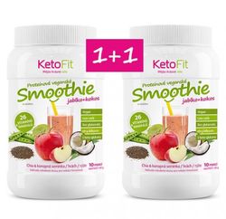 1+1 Jablečné proteinové smoothie