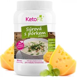 Sýrová polévka s pórkem 290 g, 10 porcí ketonové diety