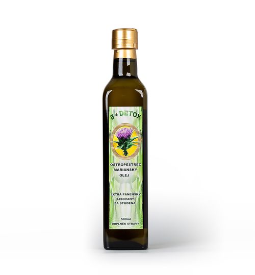 Bio-Detox Extra panenský olej z Ostropestřce mariánského 500 ml