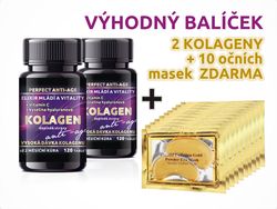 Kolagen Anti-Age 120 tbl 2 + 10x oční maska ZDARMA