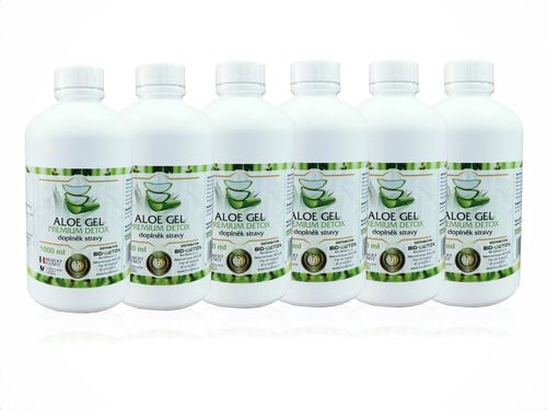 Bio-Detox Aloe Vera GEL 6 kusů