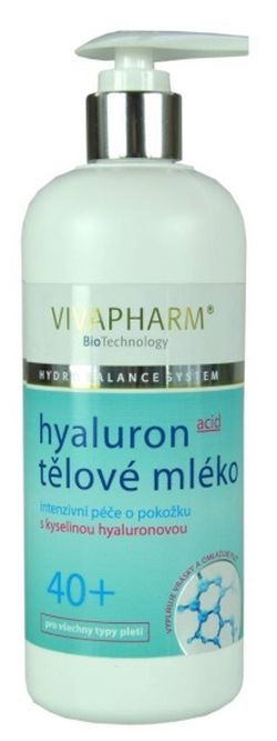 Tělové mléko s kyselinou hyaluronovou VIVAPHARM
