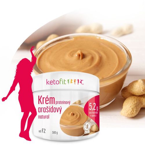 Low carb arašídový proteinový krém natural 500 g – 20 porcí