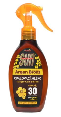 Opalovací mléko s bio arganovým olejem SPF 30 SUN VITAL