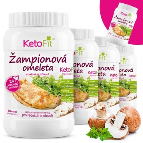 Proteinová omeleta žampionová 1 600g, 40 +10 porcí ZDARMA