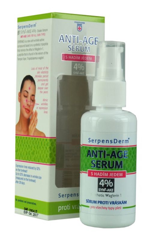 VIVAPHARM Liftingové sérum proti vráskám s hadím jedem SERPENS DERM 40ml