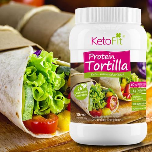 Tortilla proteinová low carb 320 g,10 porcí