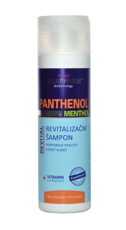 VIVACO Revitalizační šampon s panthenolem a mentholem VIVAPHARM