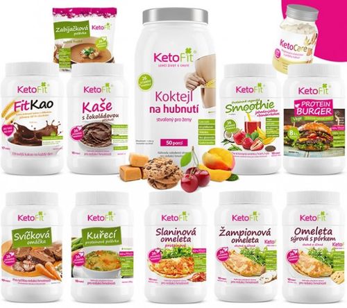 Proteinová keto dieta na 4 týdny, 142 porcí, 4 157 g
