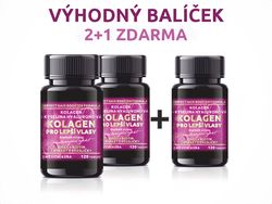 Bio-Detox Kolagen pro LEPŠÍ VLASY - 2 + 1 ZDARMA