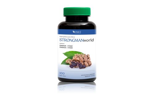 HERBAL WORLD STRONGMANworld - Zázvor černý