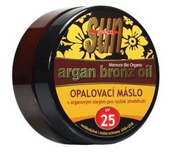 Opalovací máslo s bio arganovým olejem SPF 25 SUN VITAL