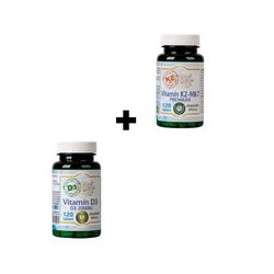 Zvýhodněný balíček Vitamínů K2 + D3 120tbl