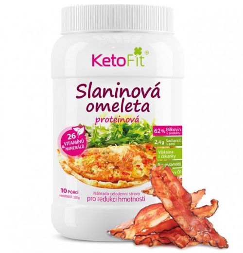 Slaninová proteinová omeleta 320 g, 10 porcí