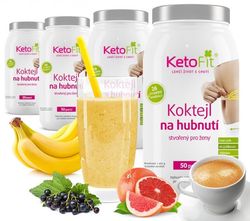 4x proteinový koktejl keto diety v 14 příchutích, 5040 g, 200 porcí