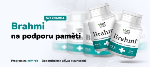 THEO HERBS Brahmi 5 + 2 zdarma