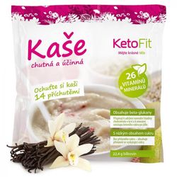Proteinová krupičná kaše KetoFit vanilka, 5 porcí