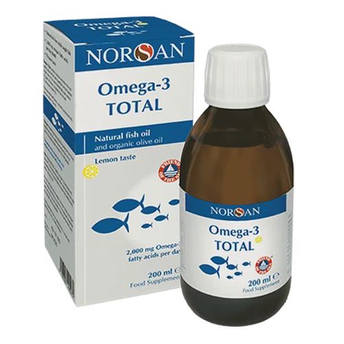 Norsan OMEGA-3 Total olej 200ml Příchuť: Citronová
