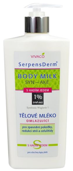 Tělové mléko s hadím jedem SERPENS DERM