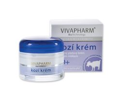 Pleťový krém s kozím mlékem VIVAPHARM 50ml